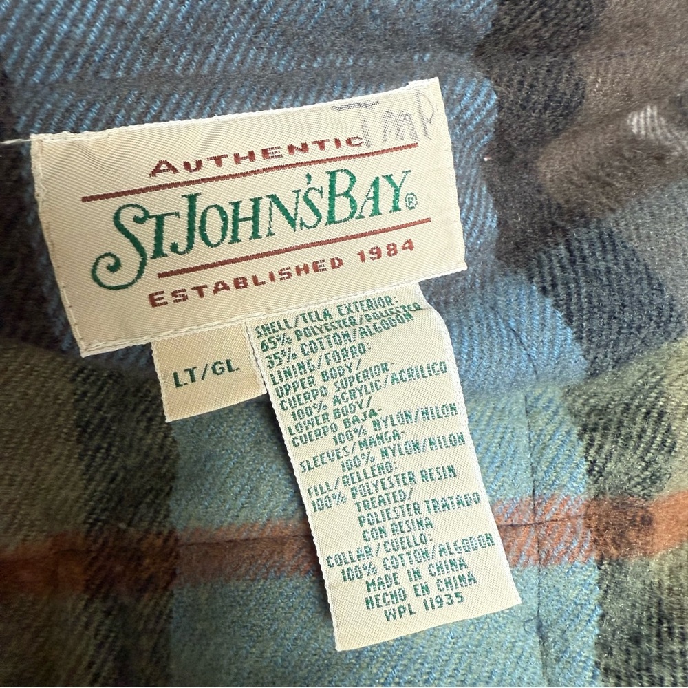 Vintage 90s Corduroy Collar Field Coat - Picture 12 of 16